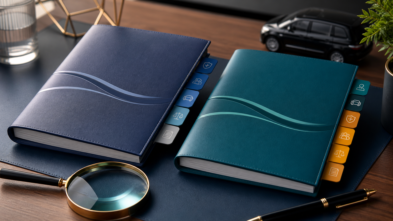 deux livrets contractuels avec index visuel