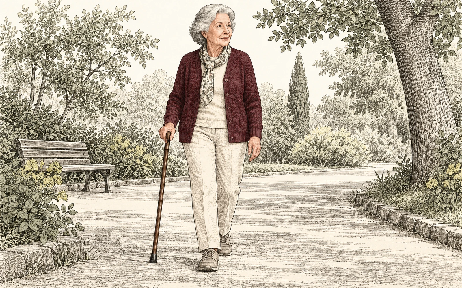 Illustration de Ostéopathie, équilibre et chutes chez les seniors : ce que montrent les études