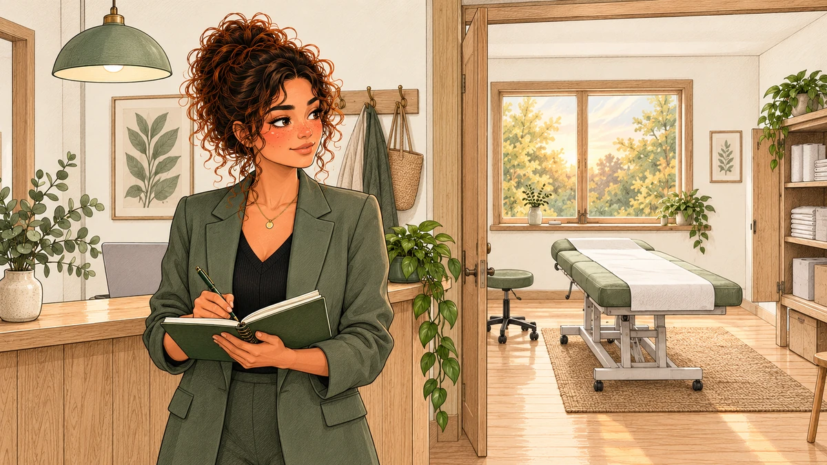 Sarah fait le point sur son organisation professionnelle.