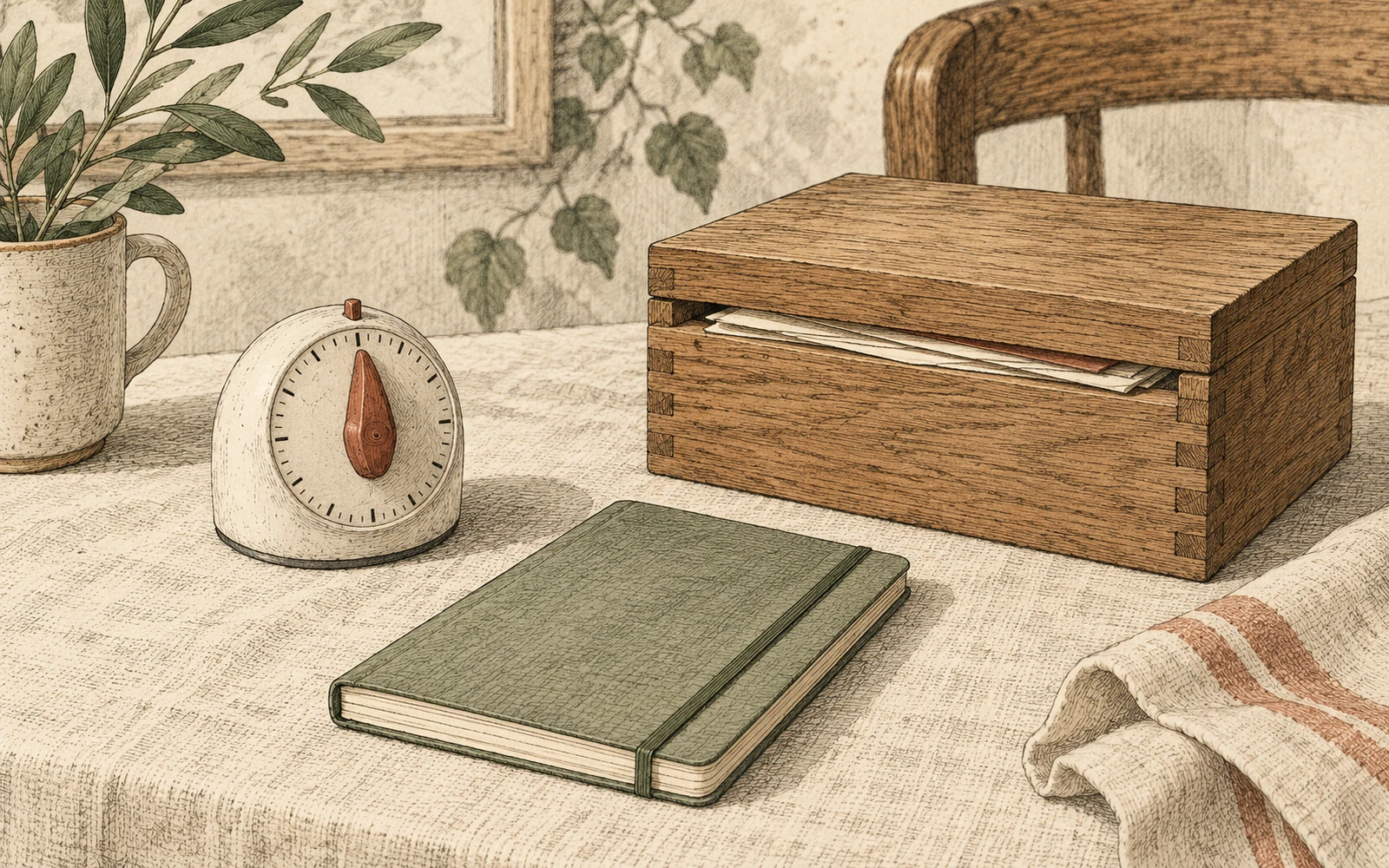 Illustration éditoriale de couverture pour « Suivre son cabinet : quelques chiffres pour prendre de meilleures décisions »