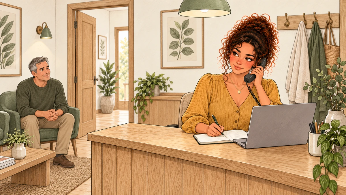 Sarah teste un parcours de rendez-vous avant de comparer les offres.