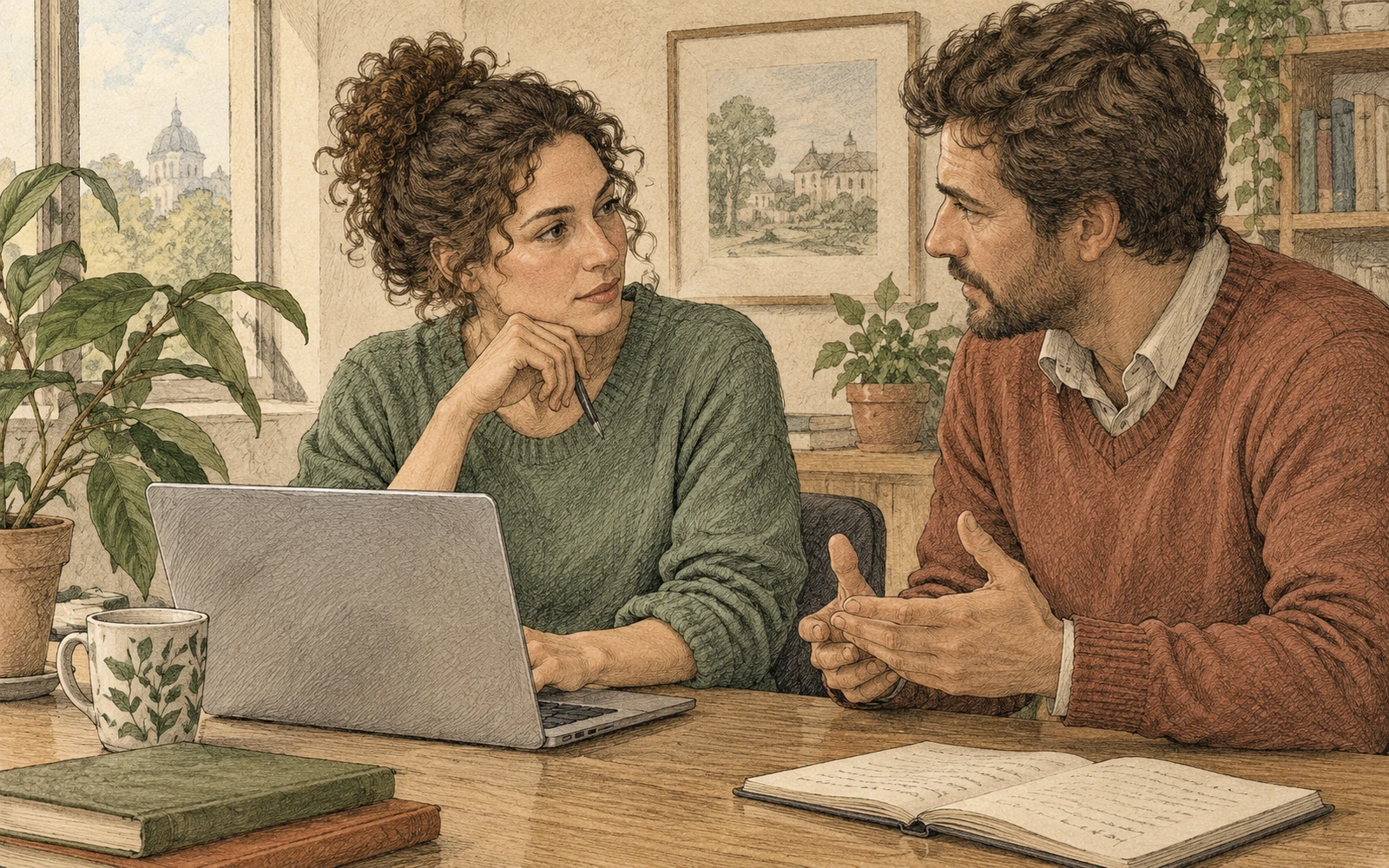 Illustration de IA et ostéopathie : gagner du temps sans perdre le jugement professionnel