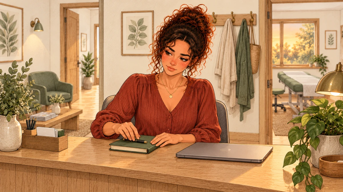 Sarah met fin à une séquence de travail plutôt que de tout prolonger.