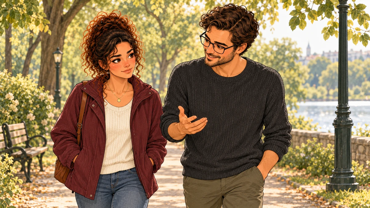 Sarah et Tom prennent un temps hors du cabinet.