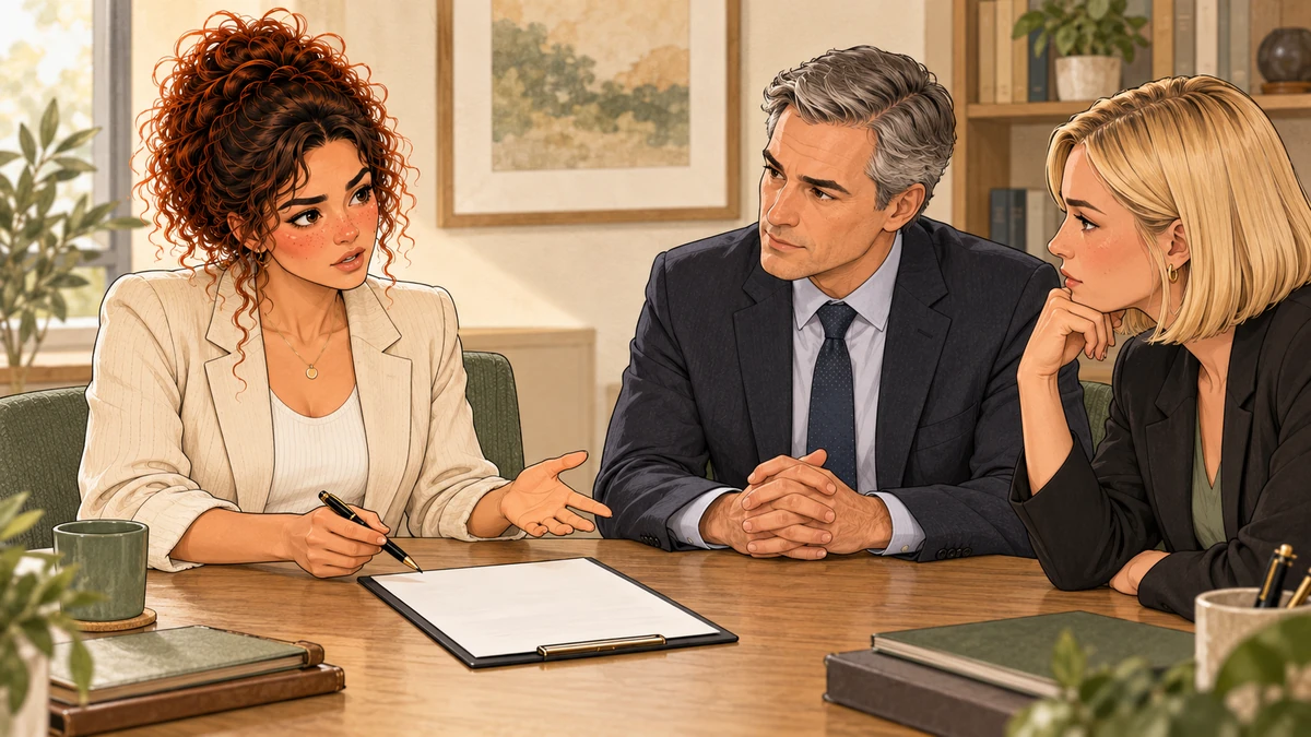 Sarah clarifie la relation avant de s’engager.