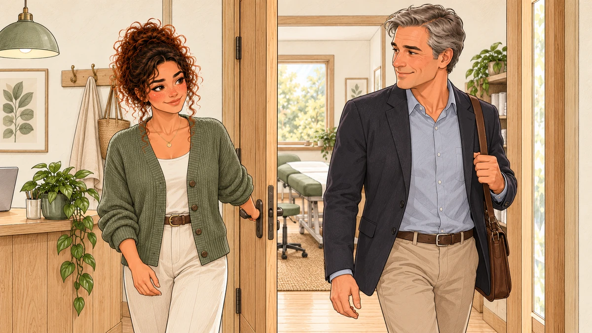 Sarah clôt un échange sans demander de contrepartie.