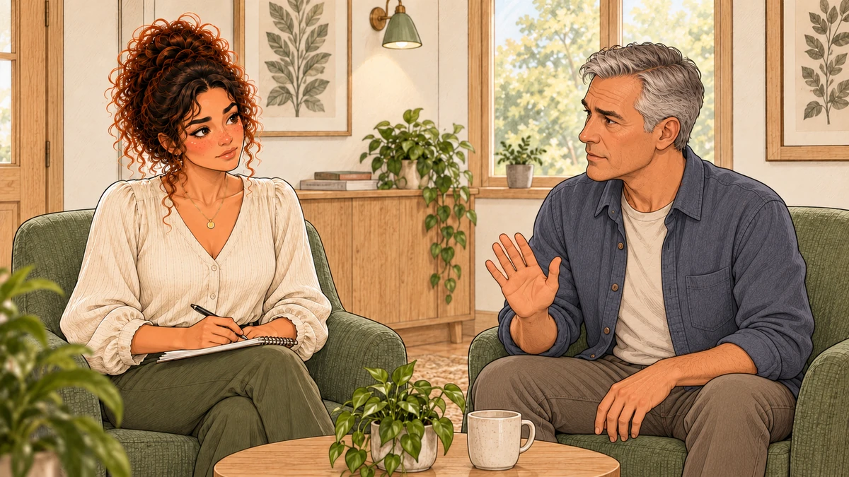 Sarah écoute un refus sans chercher à forcer la décision.
