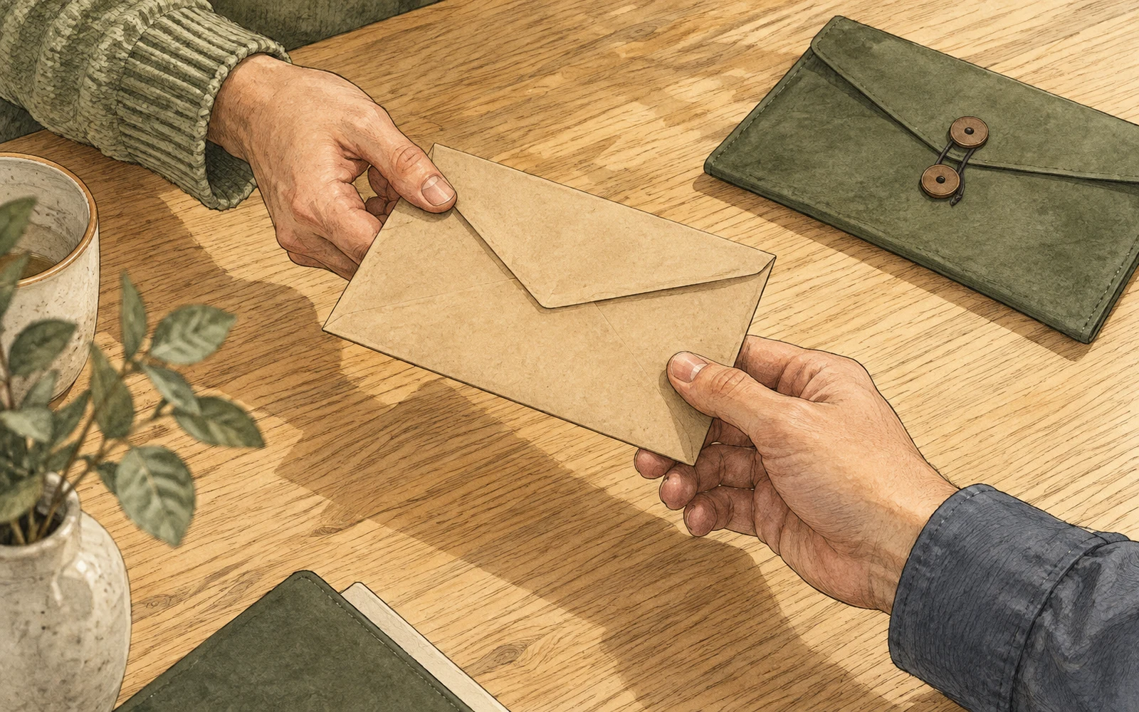 Illustration éditoriale de couverture pour « Demande d’accès à un dossier : organiser la réception, la vérification et la réponse »